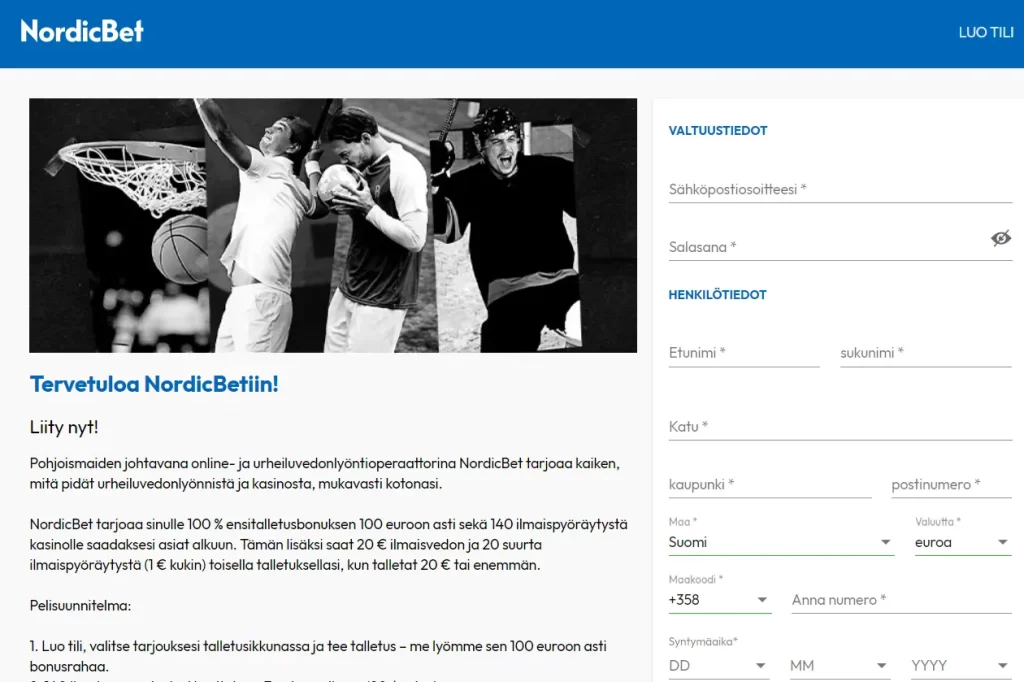 NordicBet Suomi